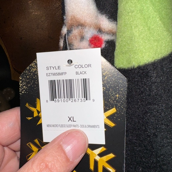 NWT Bottoms Out Mens Lab Labrador Retriever Puppy Christmas Pajama Pants  Sz XL - Picture 3 of 9